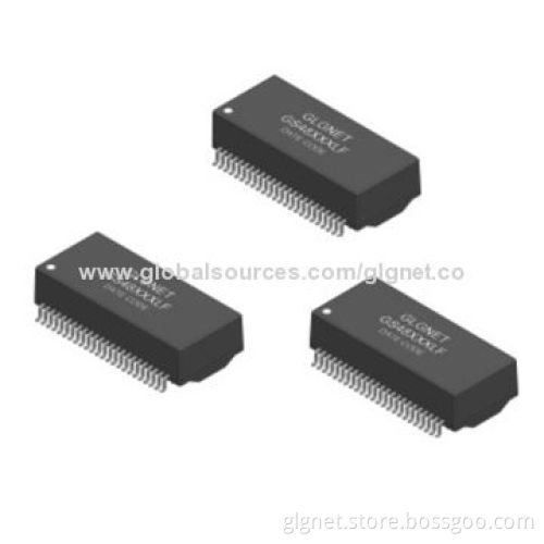 SMT, 48PIN, 10G BASE-T Ethernet Isolation Transformer